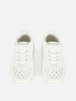 Baskets|Primark Baskets épaisses à étoiles Effet Ombré Blanc