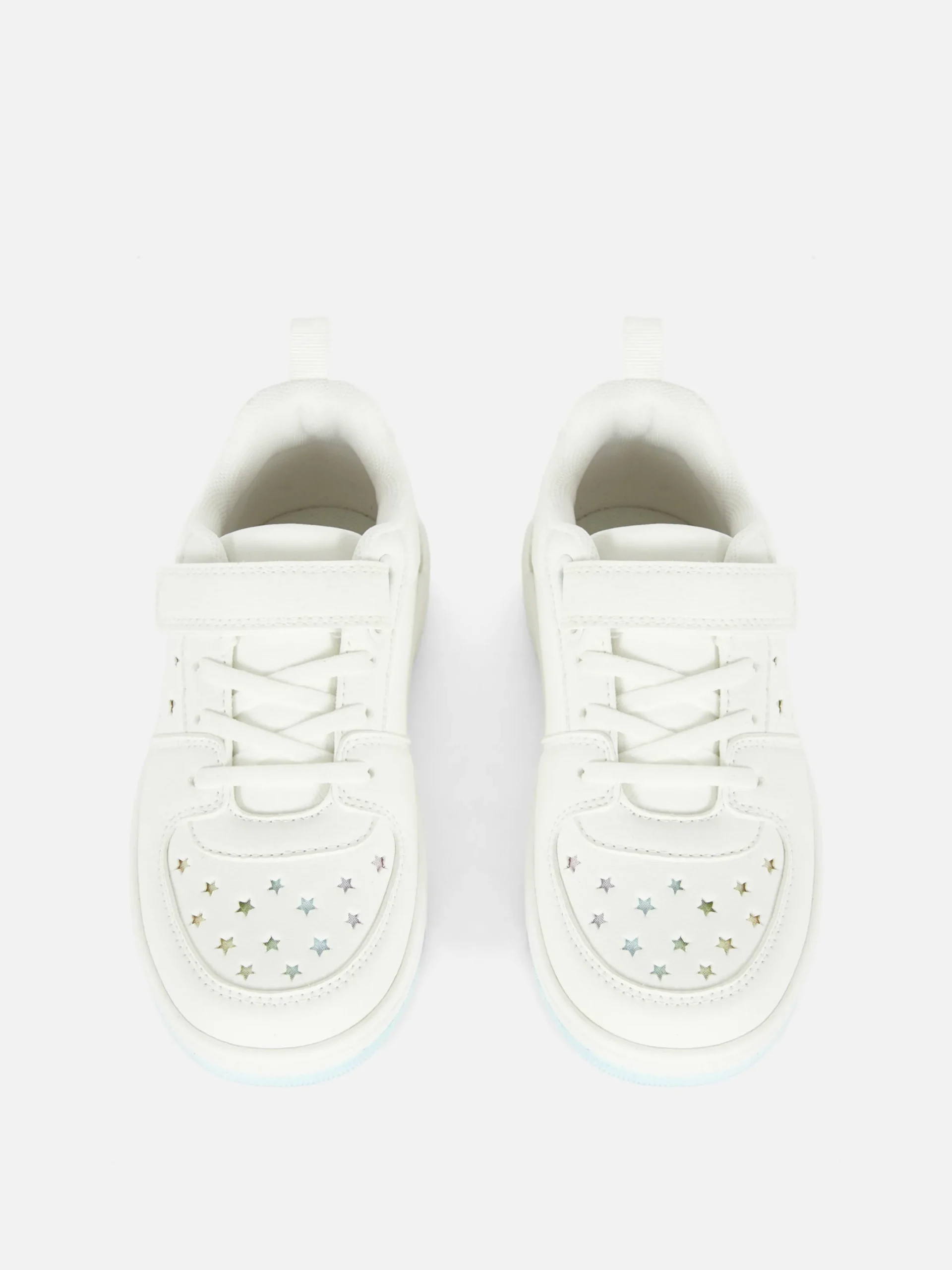 Baskets|Primark Baskets épaisses à étoiles Effet Ombré Blanc