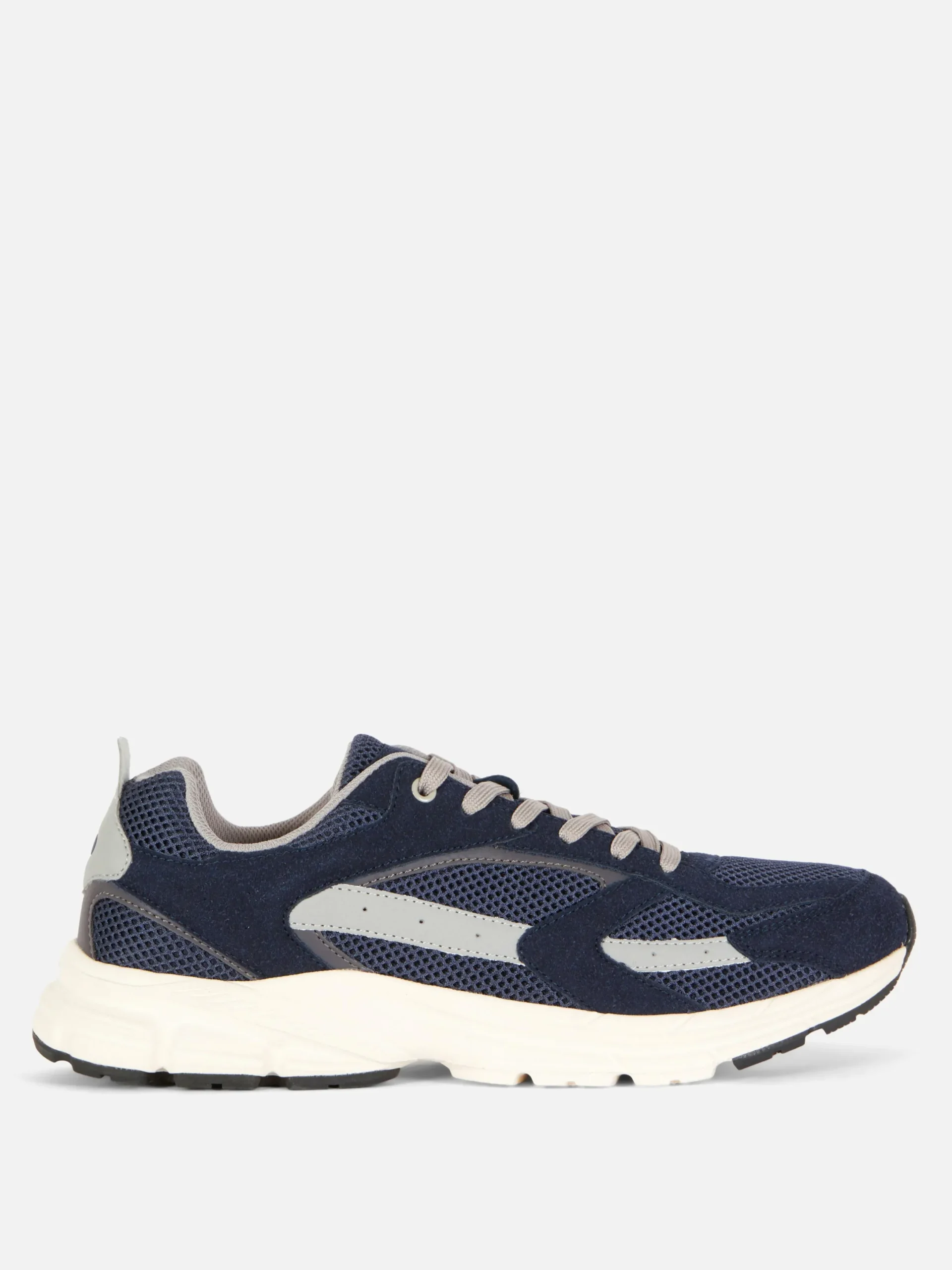 Baskets|Vêtements De Sport|Primark Baskets Sport à Empiècement En Maille Bleu marine