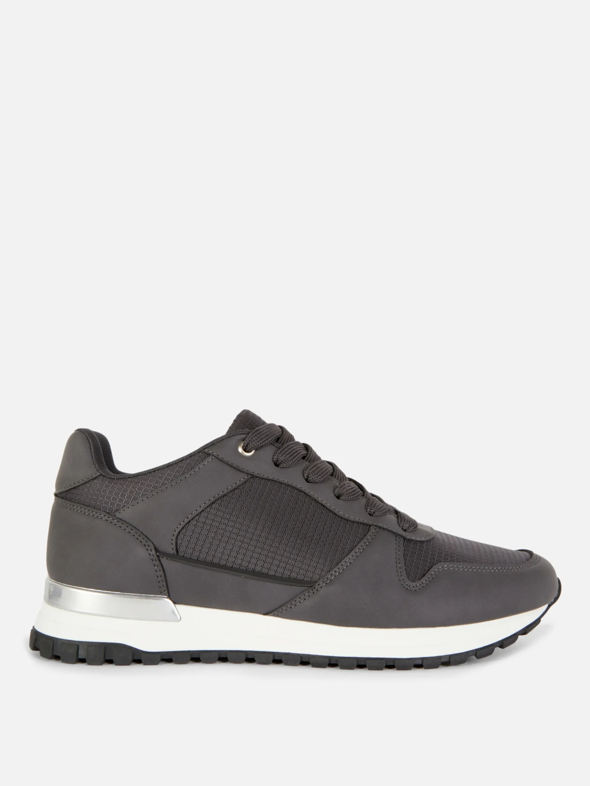 Baskets|Vêtements De Sport|Primark Baskets Sportives à Semelle épaisse Anthracite