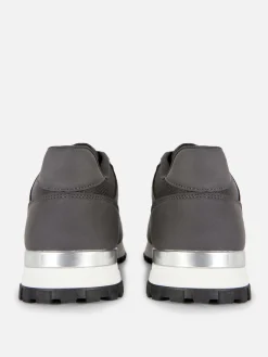 Baskets|Vêtements De Sport|Primark Baskets Sportives à Semelle épaisse Anthracite