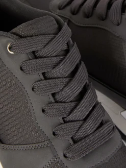 Baskets|Vêtements De Sport|Primark Baskets Sportives à Semelle épaisse Anthracite