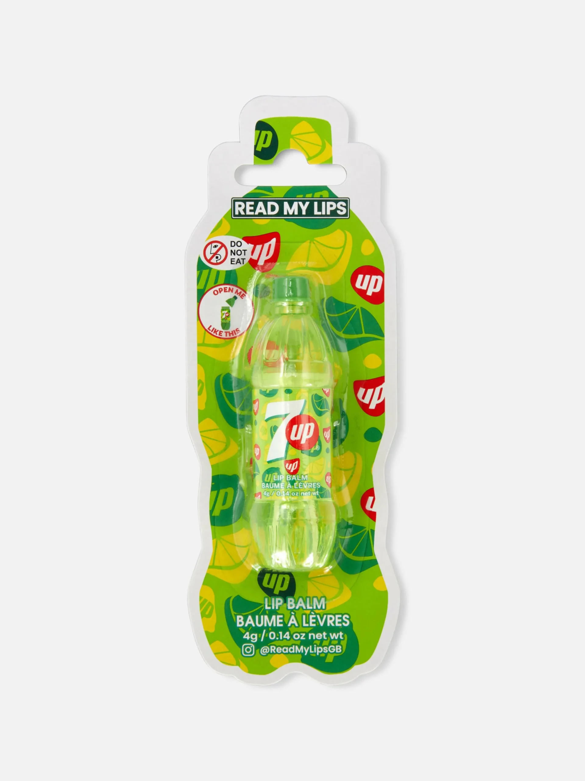 Baume À Lèvres Et Soins Des Lèvres|Primark Baume à Lèvres Bouteille 7 Up Vert