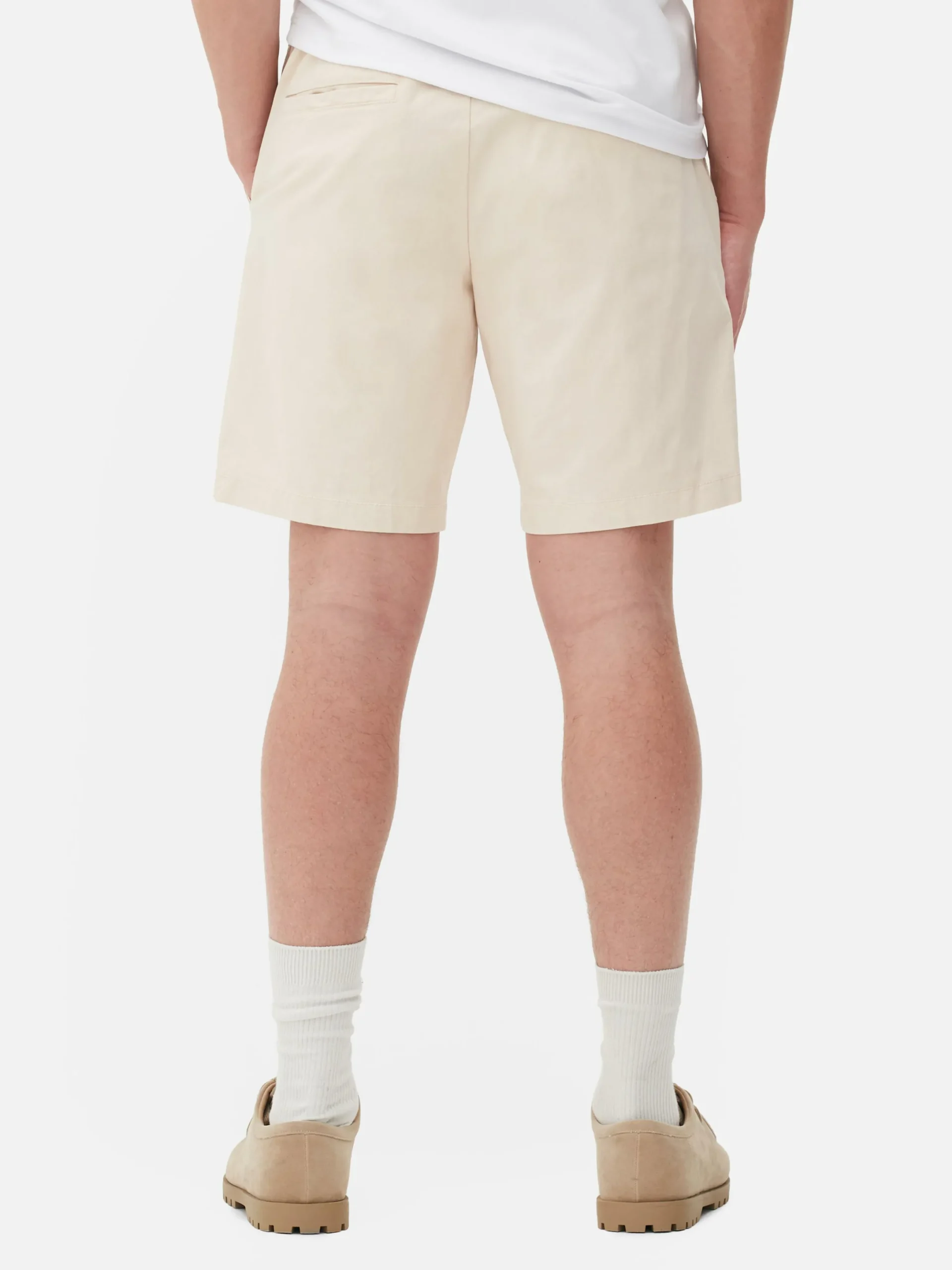 Shorts|Primark Bermuda Avec Cordon De Serrage Grège