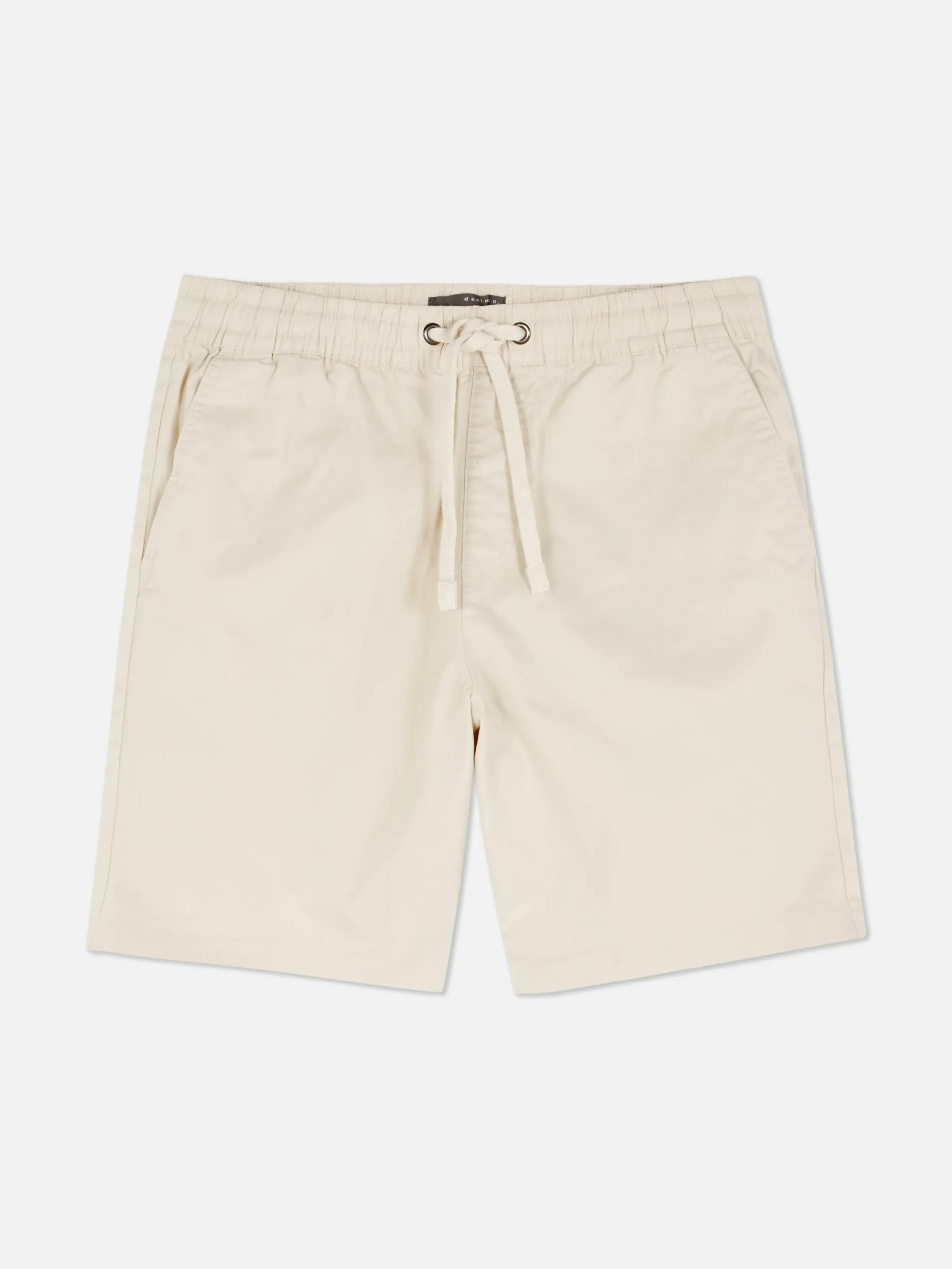 Shorts|Primark Bermuda Avec Cordon De Serrage Grège
