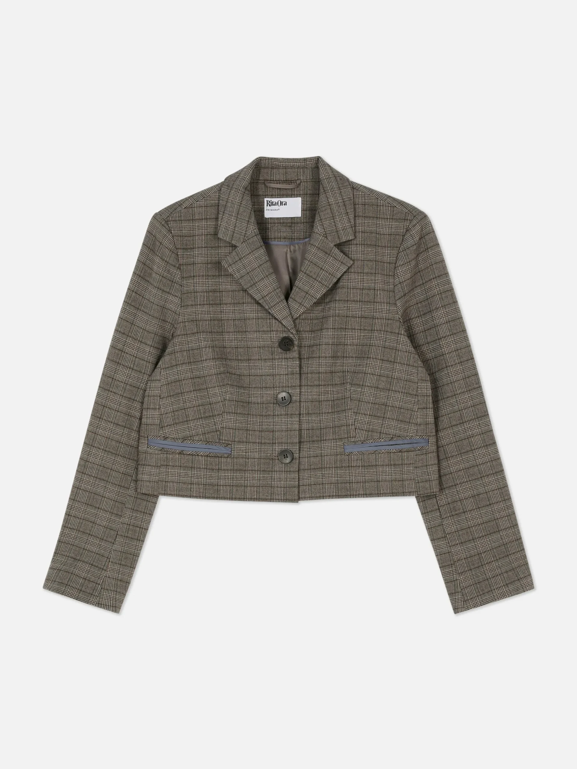 Blazers|Primark Blazer Court à Carreaux Rita Ora Multicolore