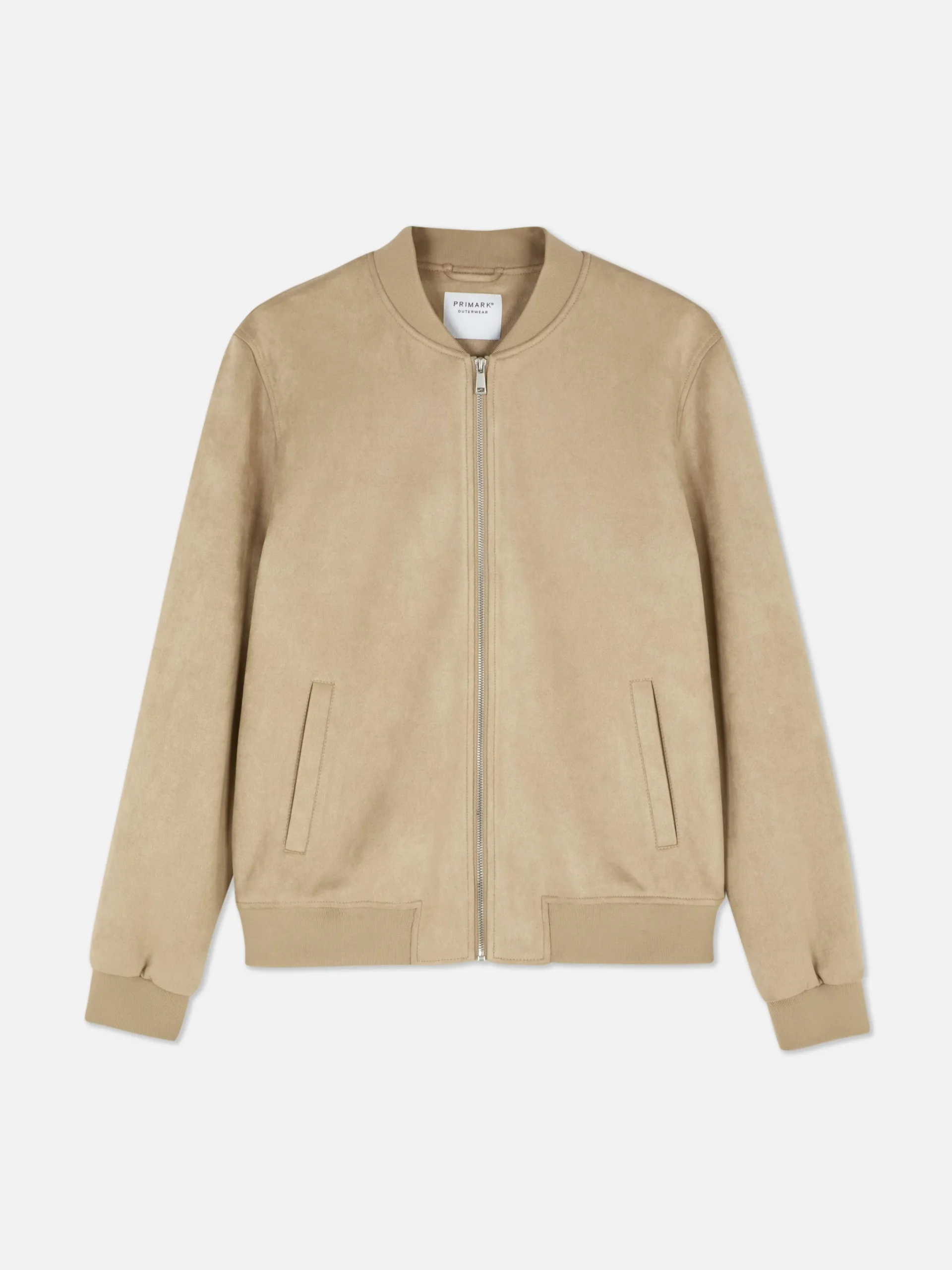 Manteaux Et Vestes|Primark Blouson Bomber En Suédine Fauve