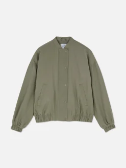 Manteaux Et Vestes|Primark Blouson Bomber Souple Taupe