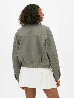 Manteaux Et Vestes|Primark Blouson Bomber Souple Vert