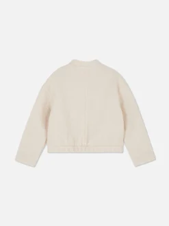 Manteaux Et Vestes|Primark Blouson Bomber Texturé Beige