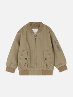 Manteaux Et Vestes|Primark Blouson Bomber Utilitaire Grège