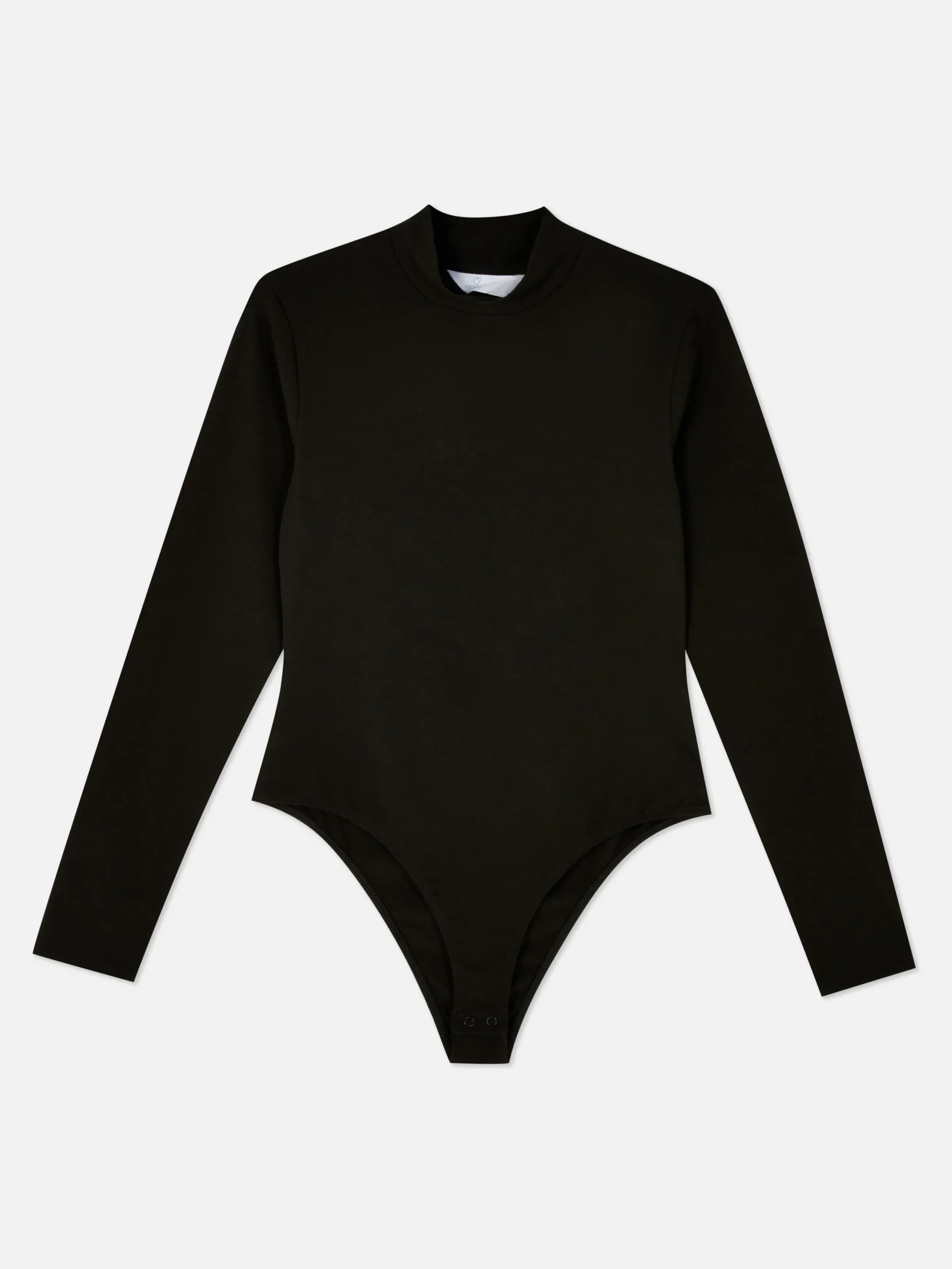 Hauts Et T-Shirts|Primark Body à Manches Longues Et Col Roulé Noir