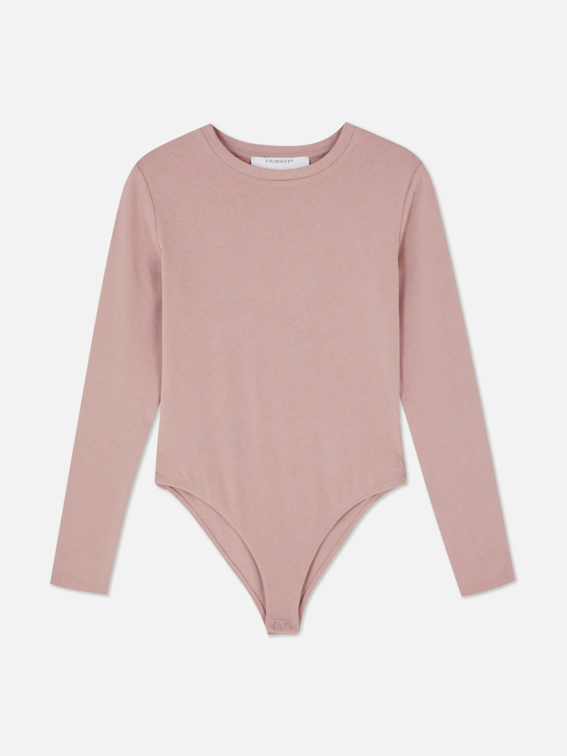 Hauts Et T-Shirts|Primark Body Côtelé Doux Au Toucher Rose poudré