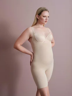 Sous-Vêtements Gainants|Primark Body Gainant Mi-cuisses Taupe
