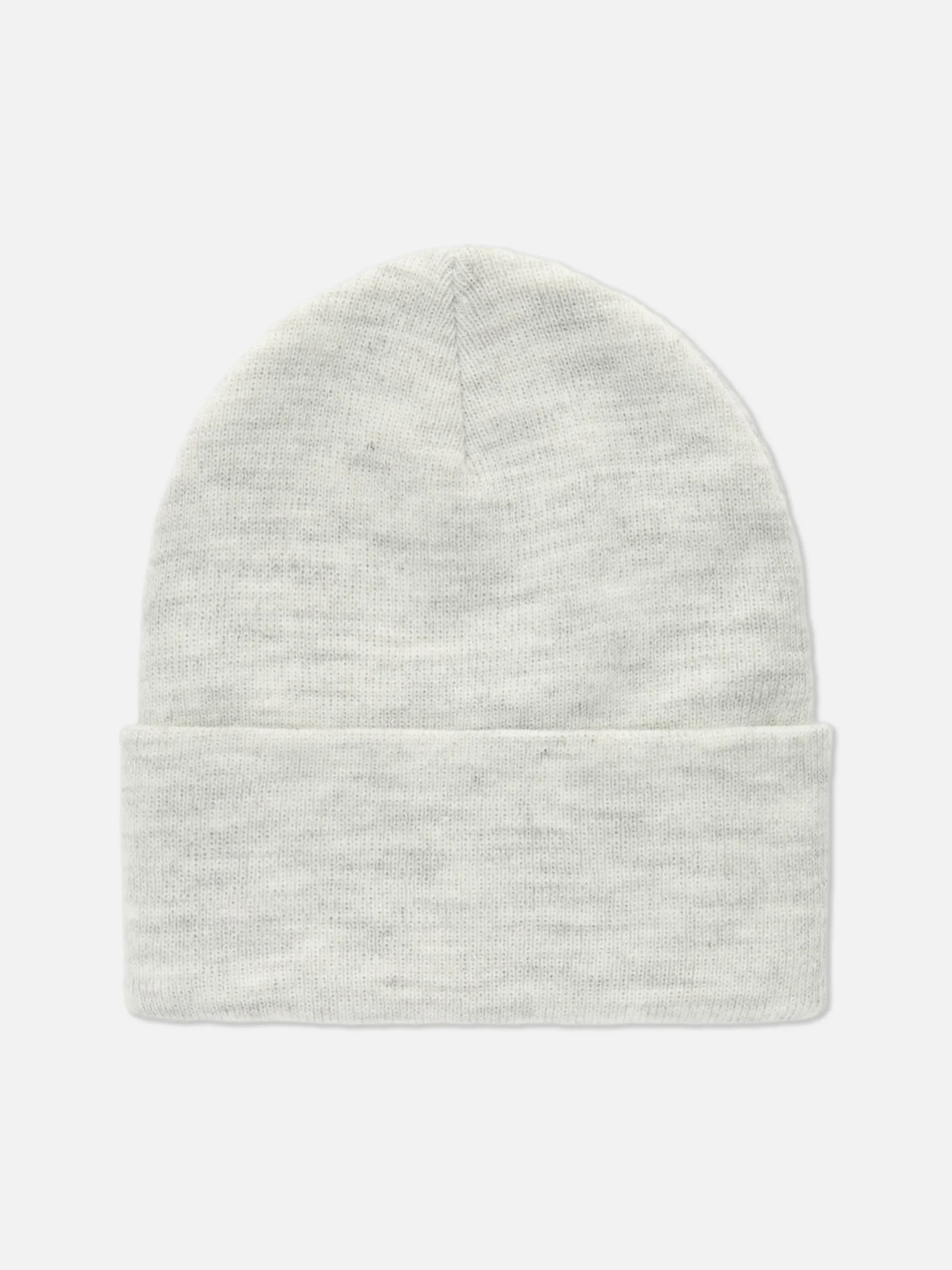 Chapeaux, Gants Et Écharpes|Primark Bonnet à Large Revers Gris chiné