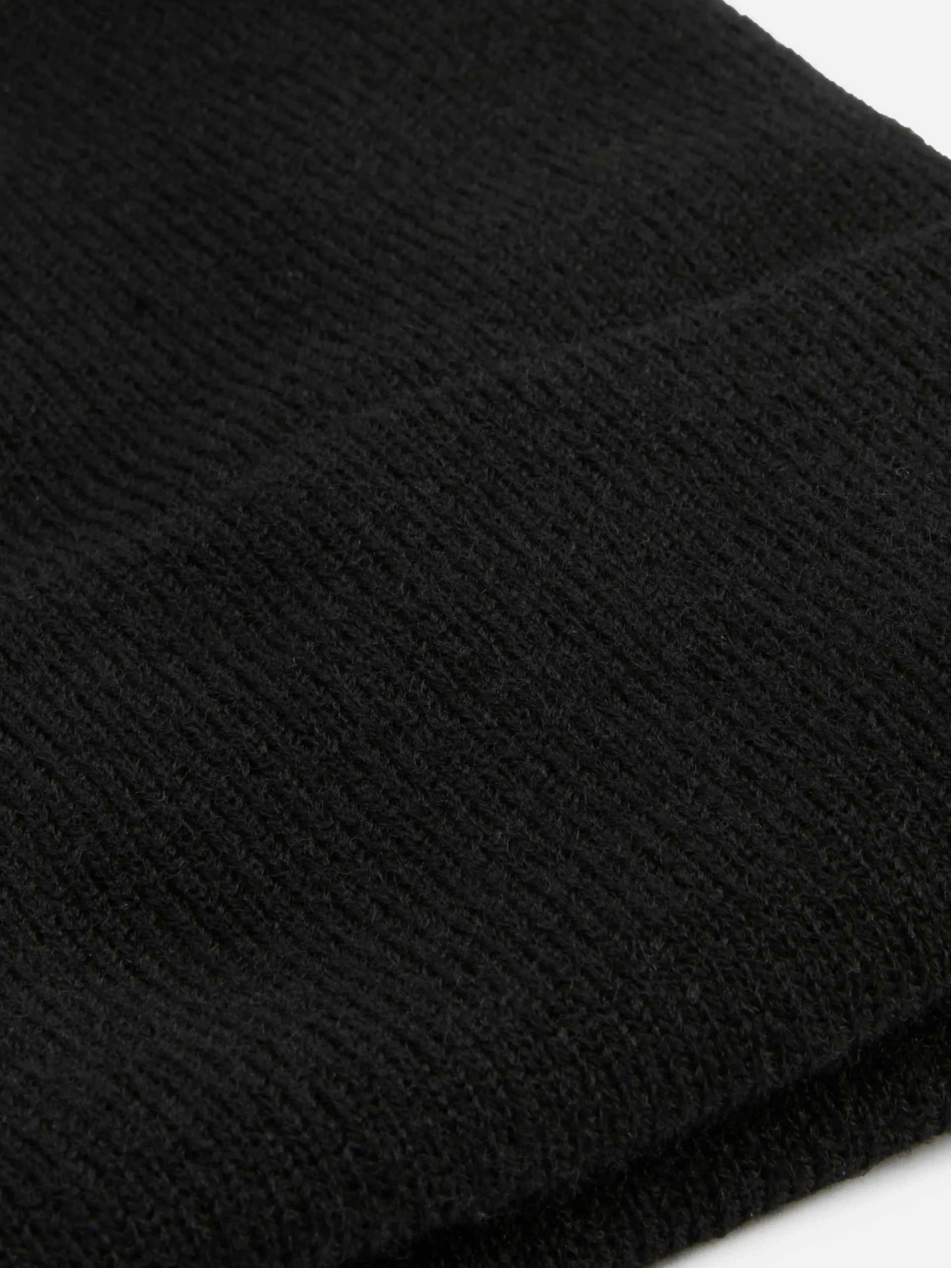 Chapeaux, Gants Et Écharpes|Primark Bonnet à Large Revers Noir