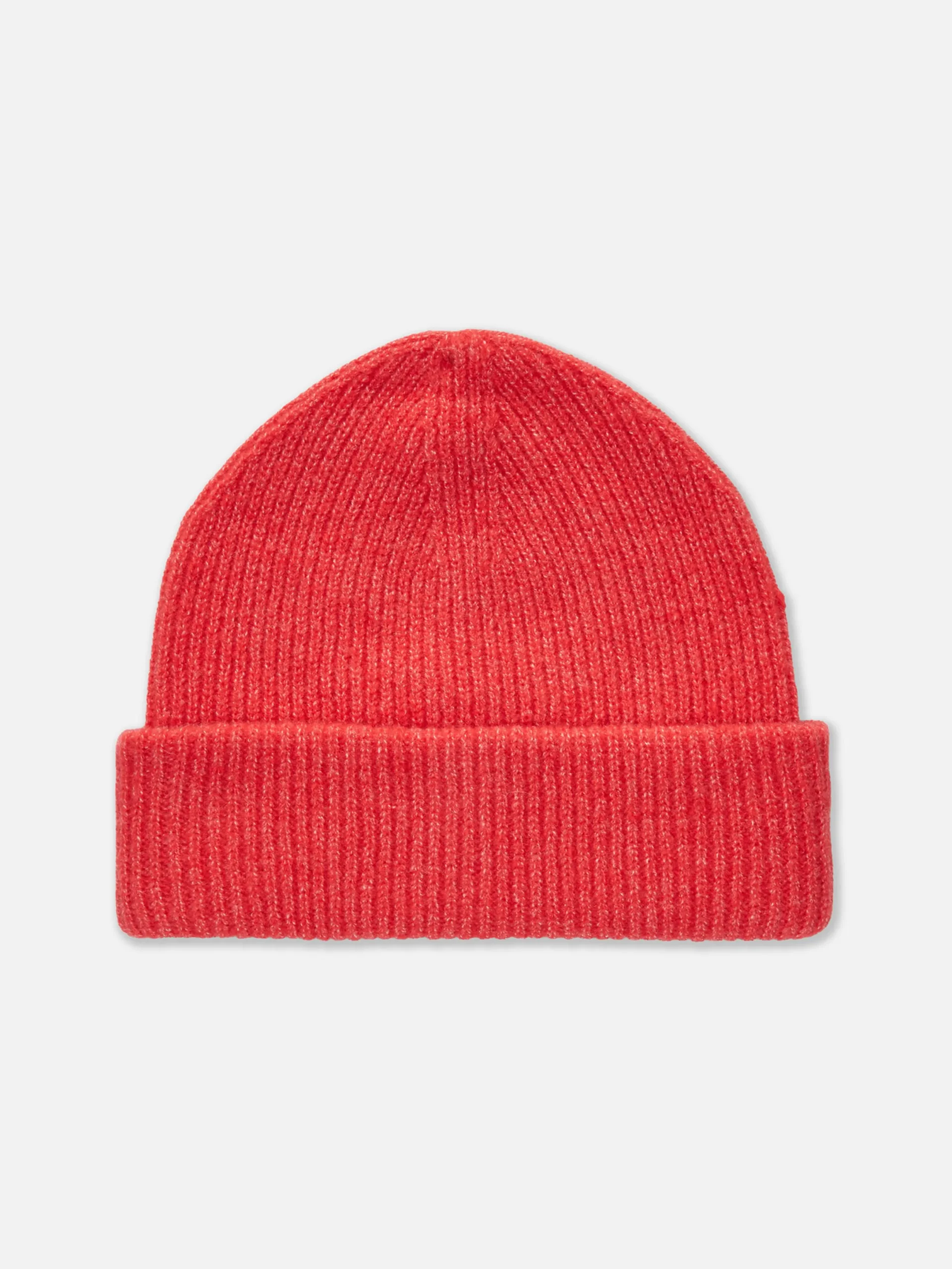Chapeaux, Gants Et Écharpes|Primark Bonnet En Grosse Maille à Revers Rouge