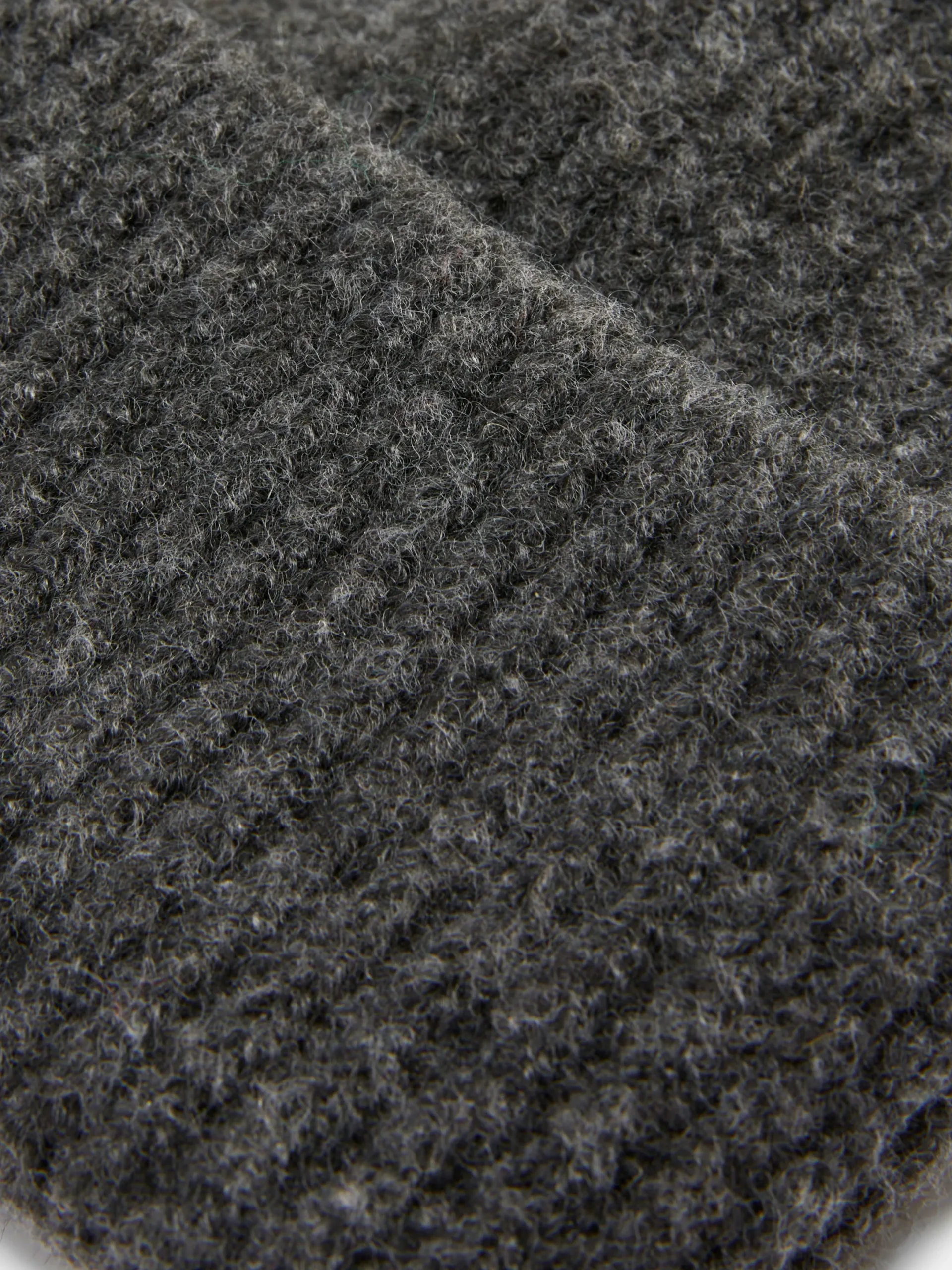 Chapeaux, Gants Et Écharpes|Primark Bonnet En Grosse Maille à Revers Gris