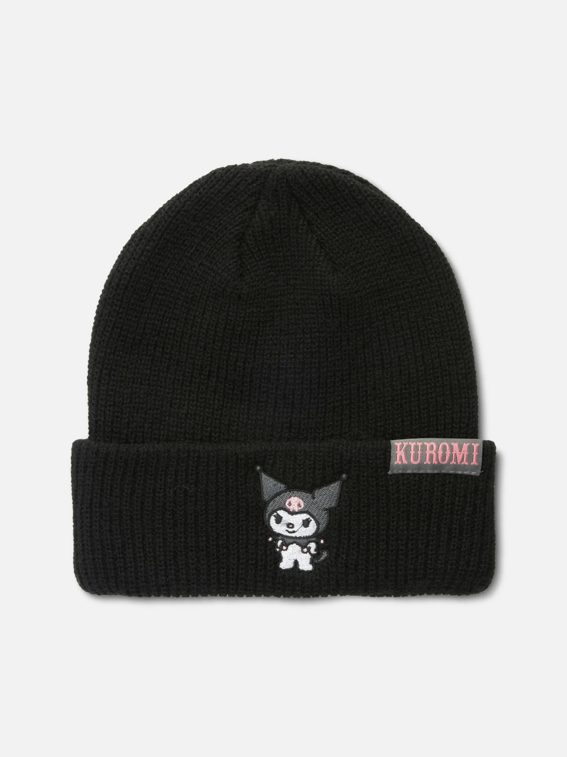 Chapeaux, Gants Et Écharpes|Primark Bonnet En Tricot Hello Kitty Kuromi Noir