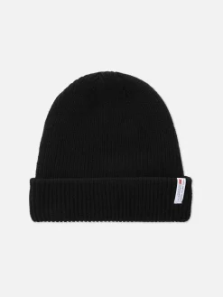 Chapeaux, Gants Et Écharpes|Primark Bonnet Tricoté Thinsulate Noir