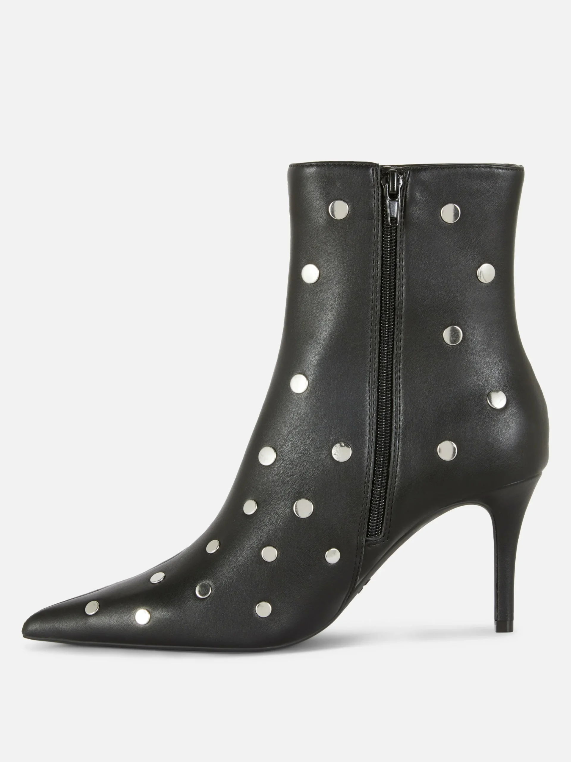 Bottes|Primark Bottes à Bout Pointu Et Talon Aiguille Noir