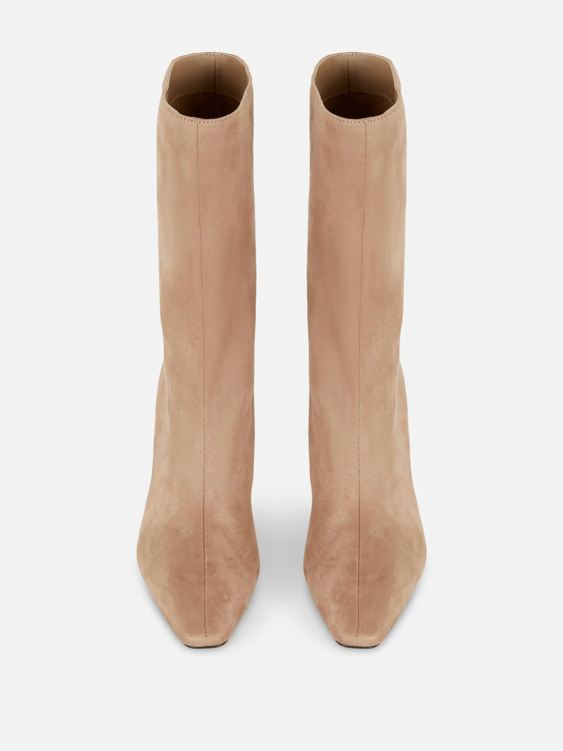 Bottes|Primark Bottes à Talons Aiguilles En Suédine Taupe