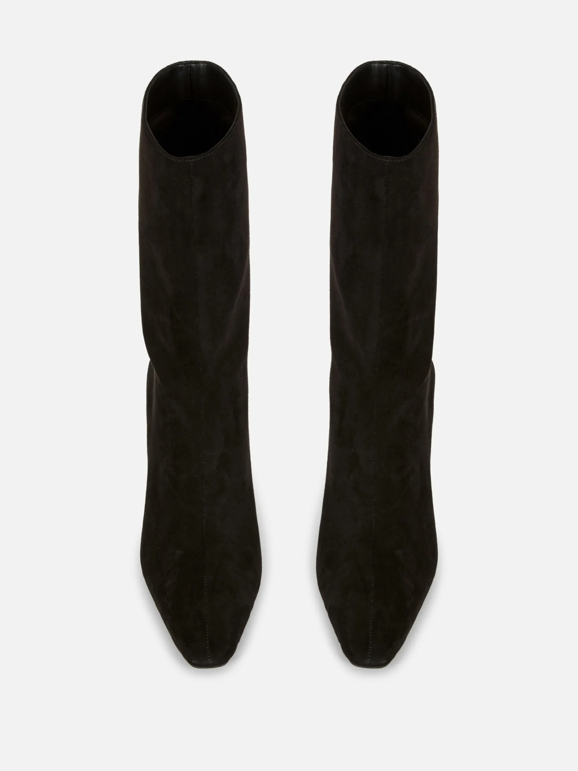 Bottes|Primark Bottes à Talons Aiguilles En Suédine Noir