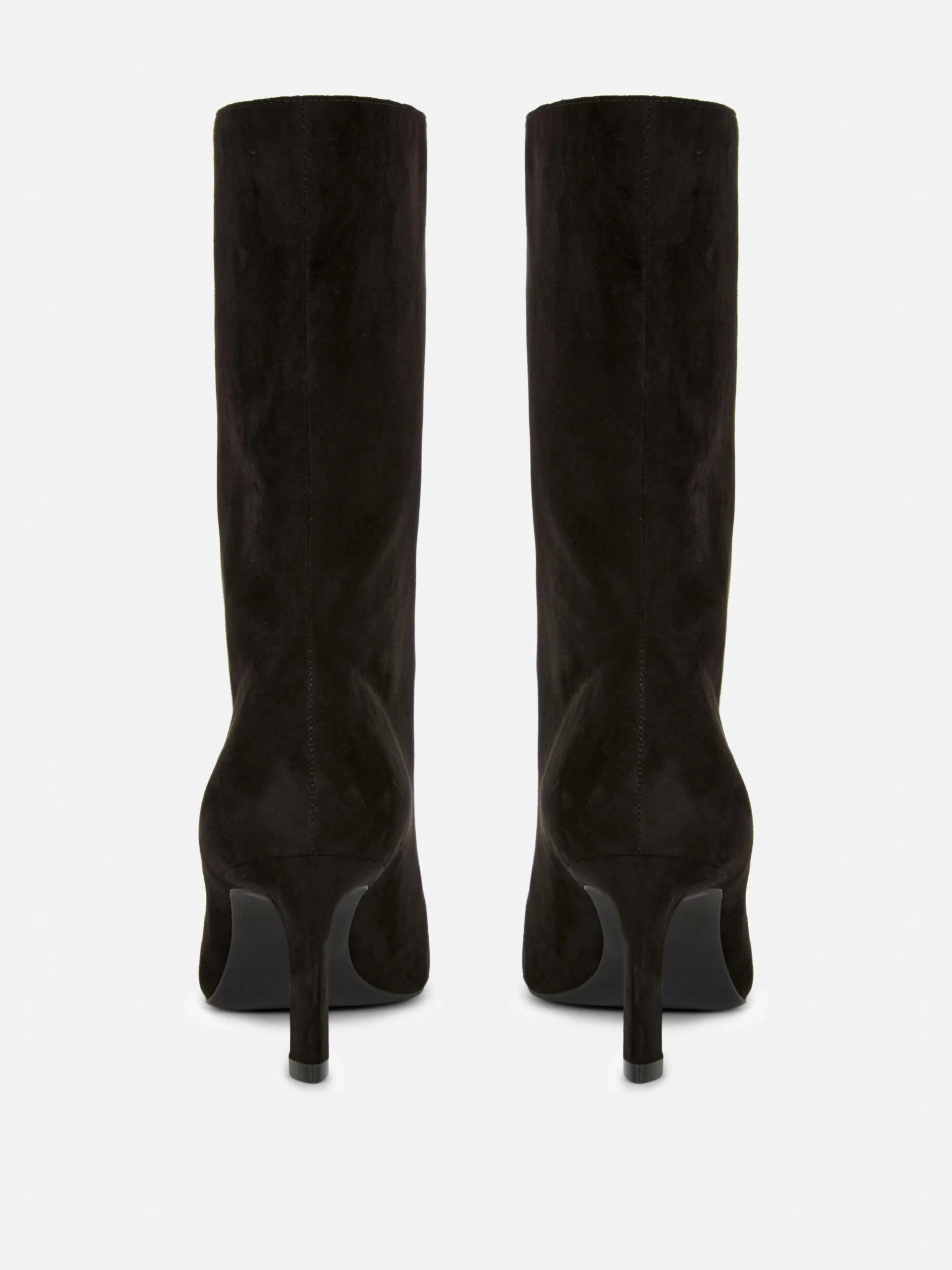 Bottes|Primark Bottes à Talons Aiguilles En Suédine Noir