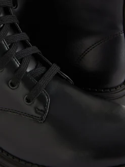Bottes|Primark Bottes De Motard à Lacets Noir