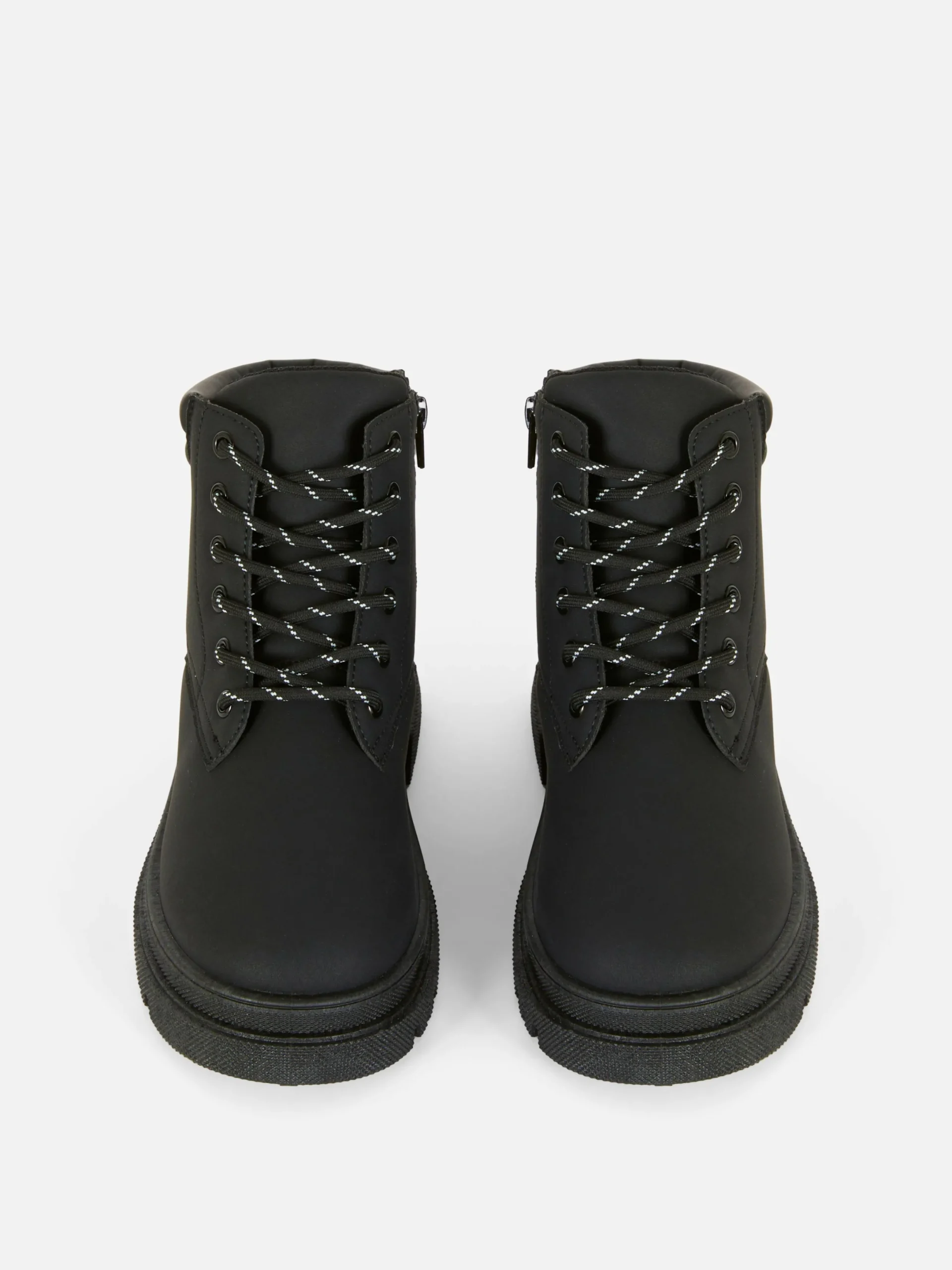 Bottes Et Bottes En Caoutchouc|Primark Bottes De Randonnée Zippées Noir