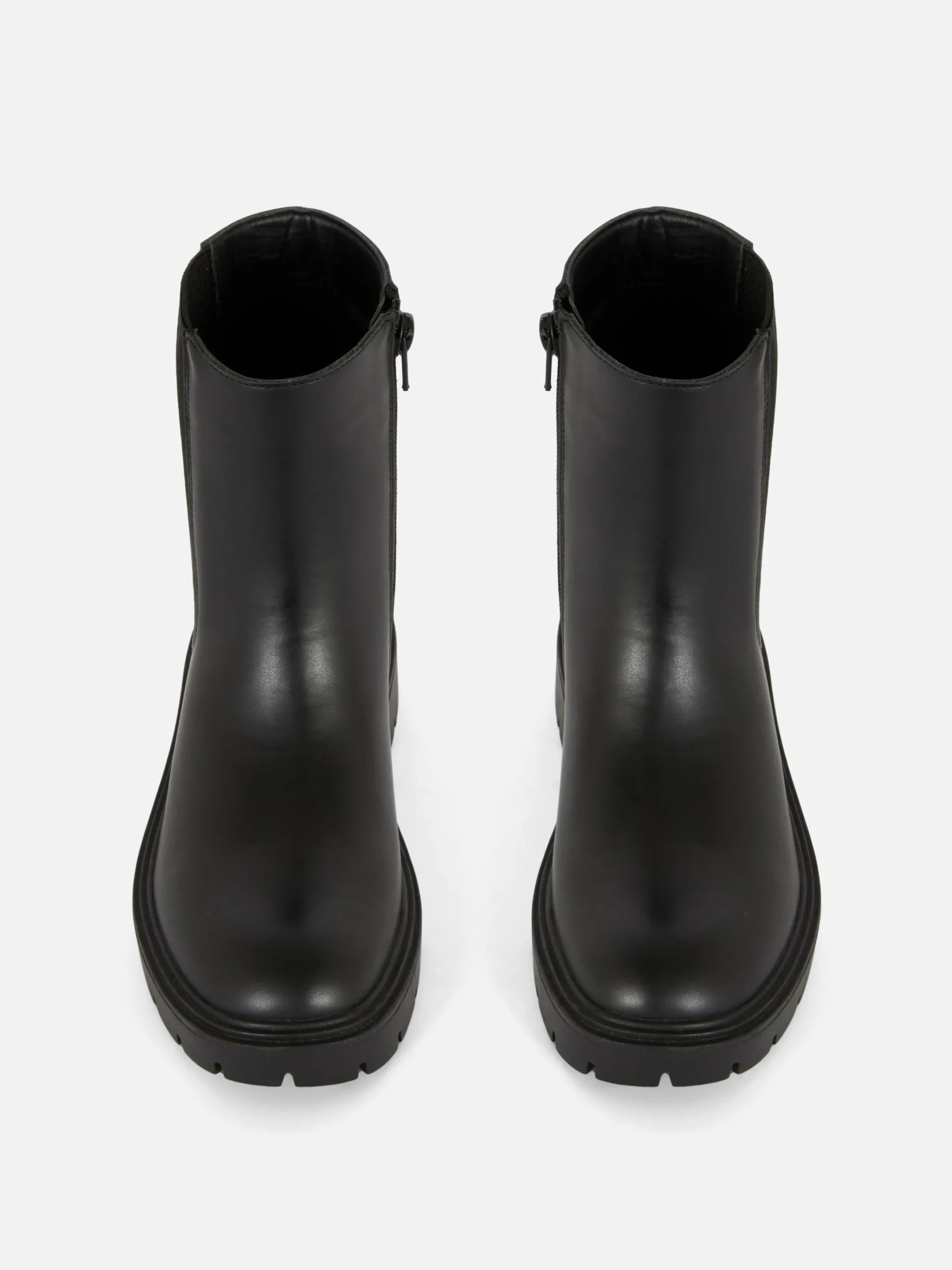 Bottes Et Bottes En Caoutchouc|Primark Bottines Chelsea à Bout Rond Noir