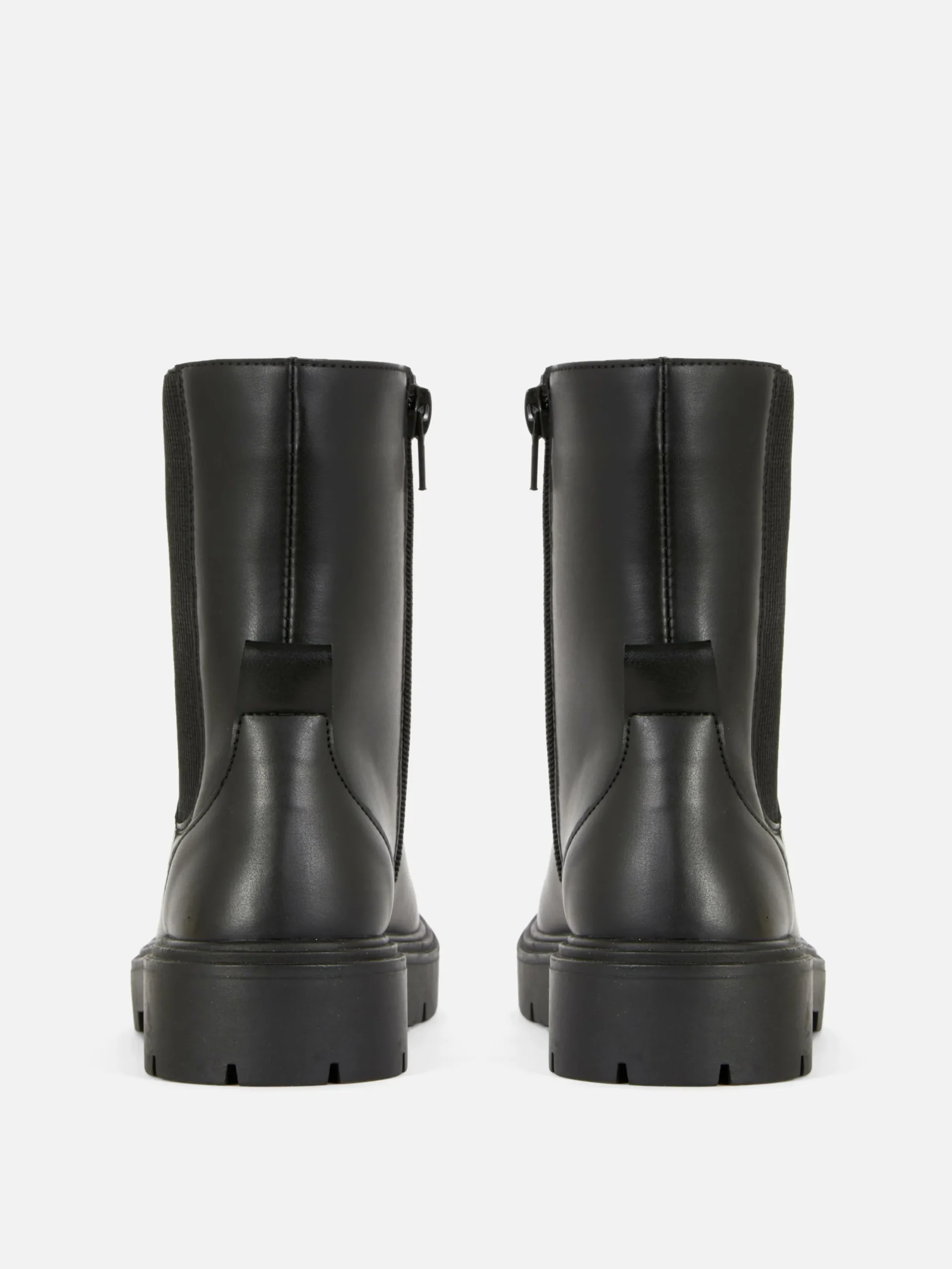 Bottes Et Bottes En Caoutchouc|Primark Bottines Chelsea à Bout Rond Noir