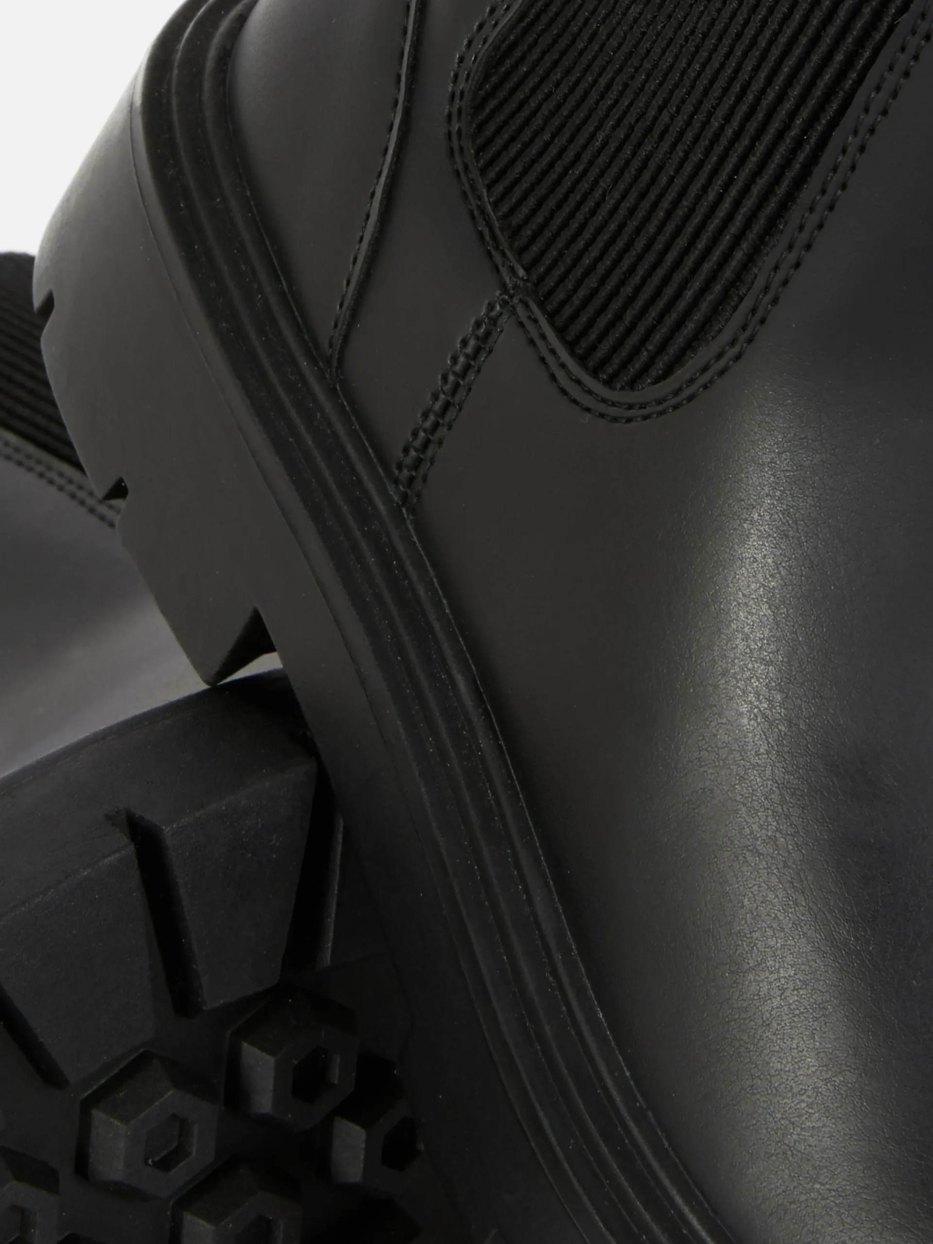 Bottes Et Bottes En Caoutchouc|Primark Bottines Chelsea à Bout Rond Noir