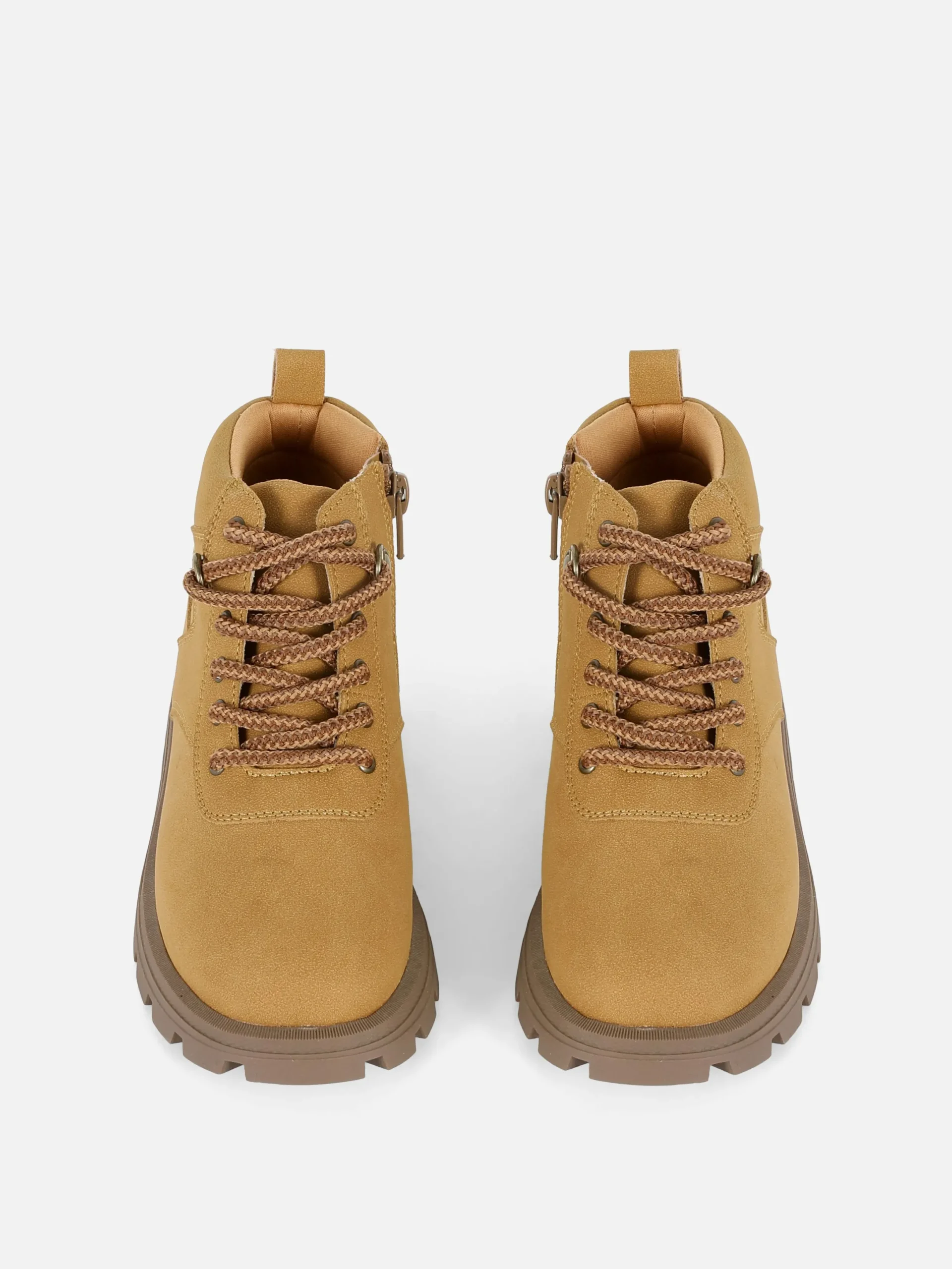 Bottes Et Bottes En Caoutchouc|Primark Bottines De Travail Zippées Fauve