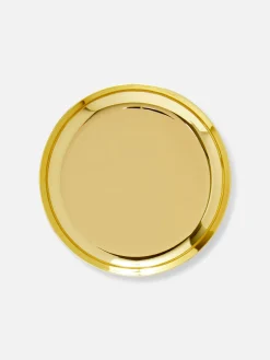 Parfums D'Ambiance|Primark Bougeoir En Forme D'assiette Doré