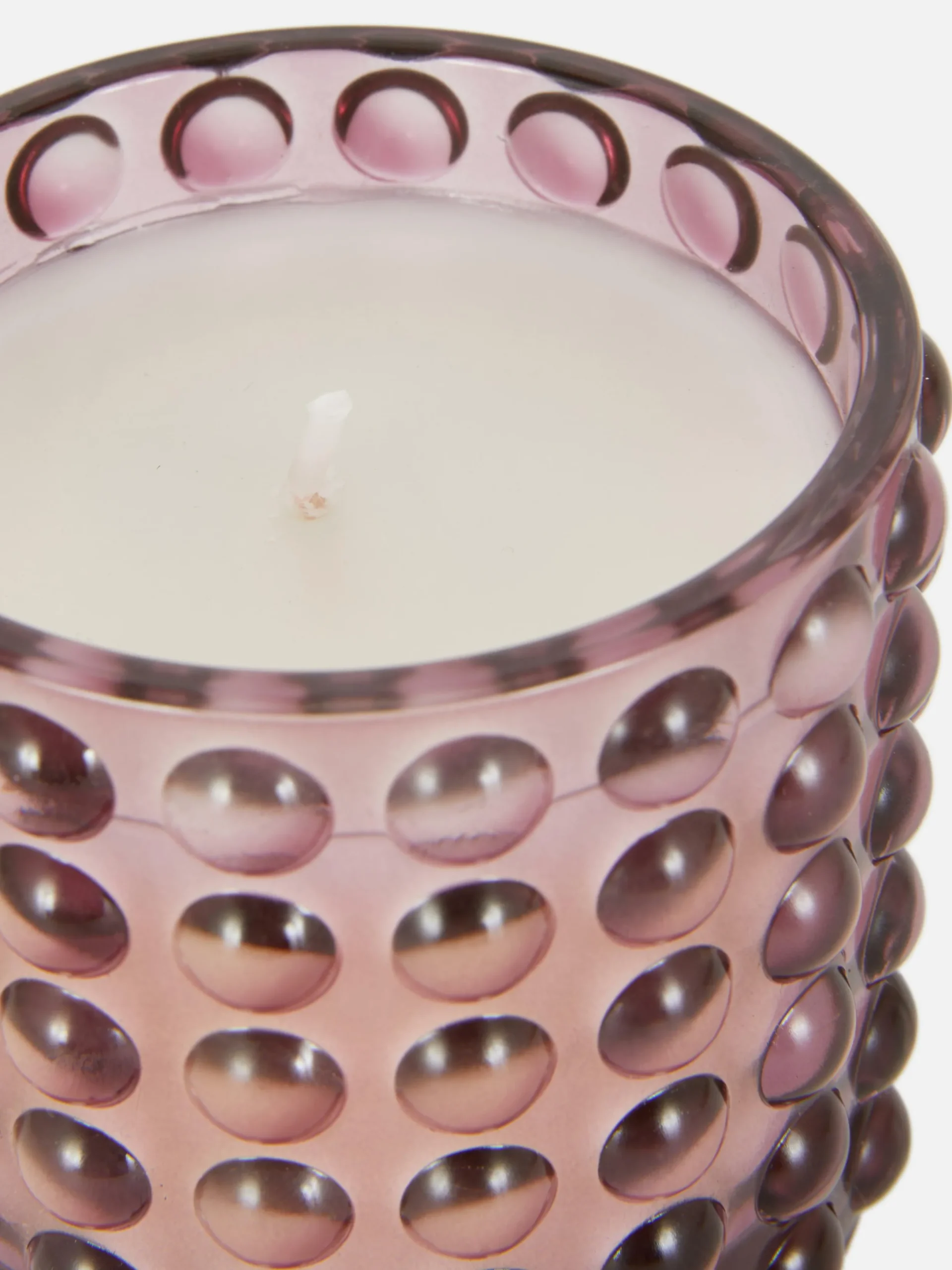Parfums D'Ambiance|Primark Bougie En Pot Texture Bulle Rose