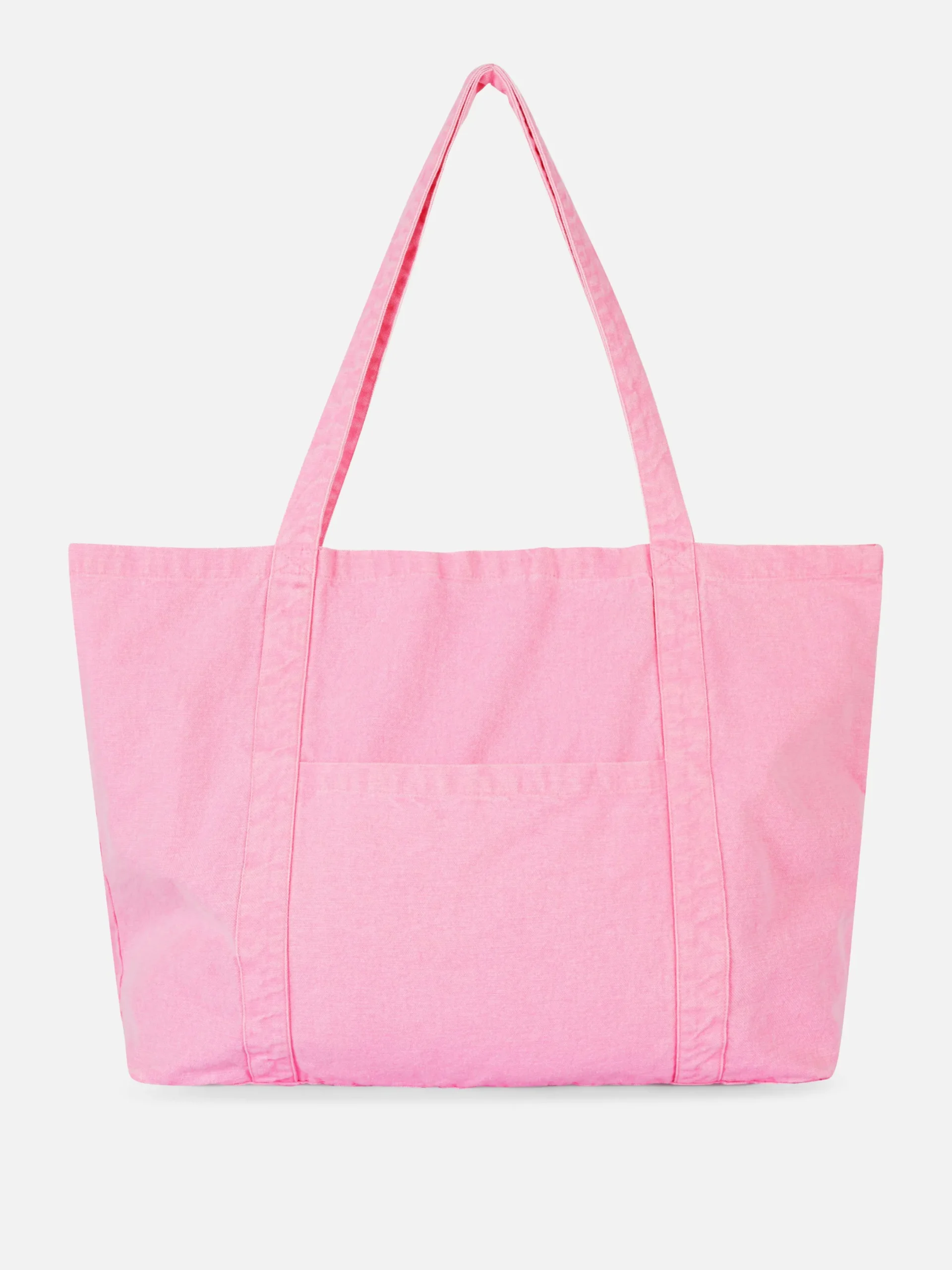 Sacs Et Porte-Monnaie|Primark Cabas Oversize En Toile Rose