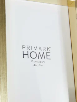 Cadres Et Décorations Murales|Primark Cadre Photo à Poser Doré