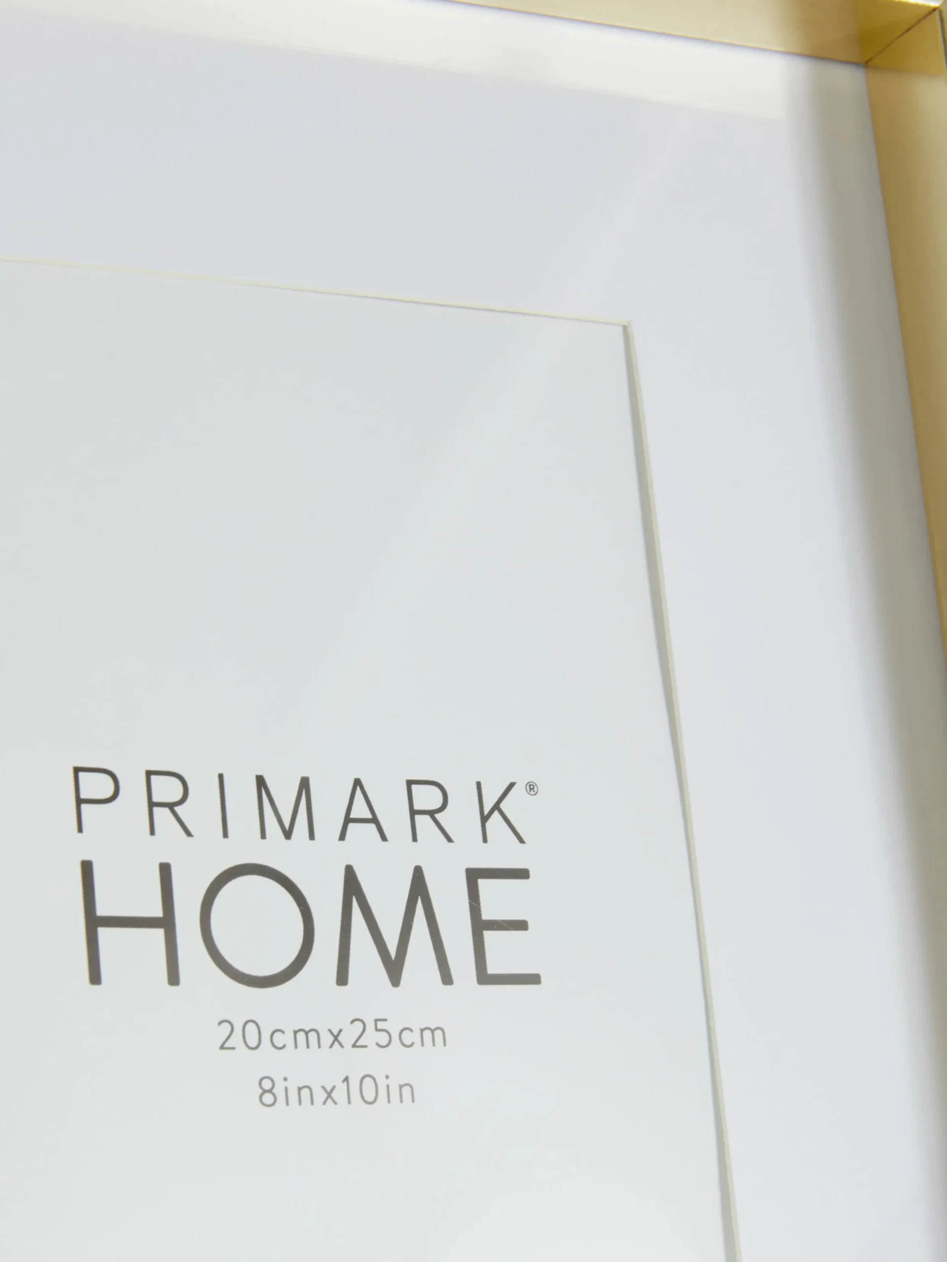 Cadres Et Décorations Murales|Primark Cadre Photo à Poser Doré
