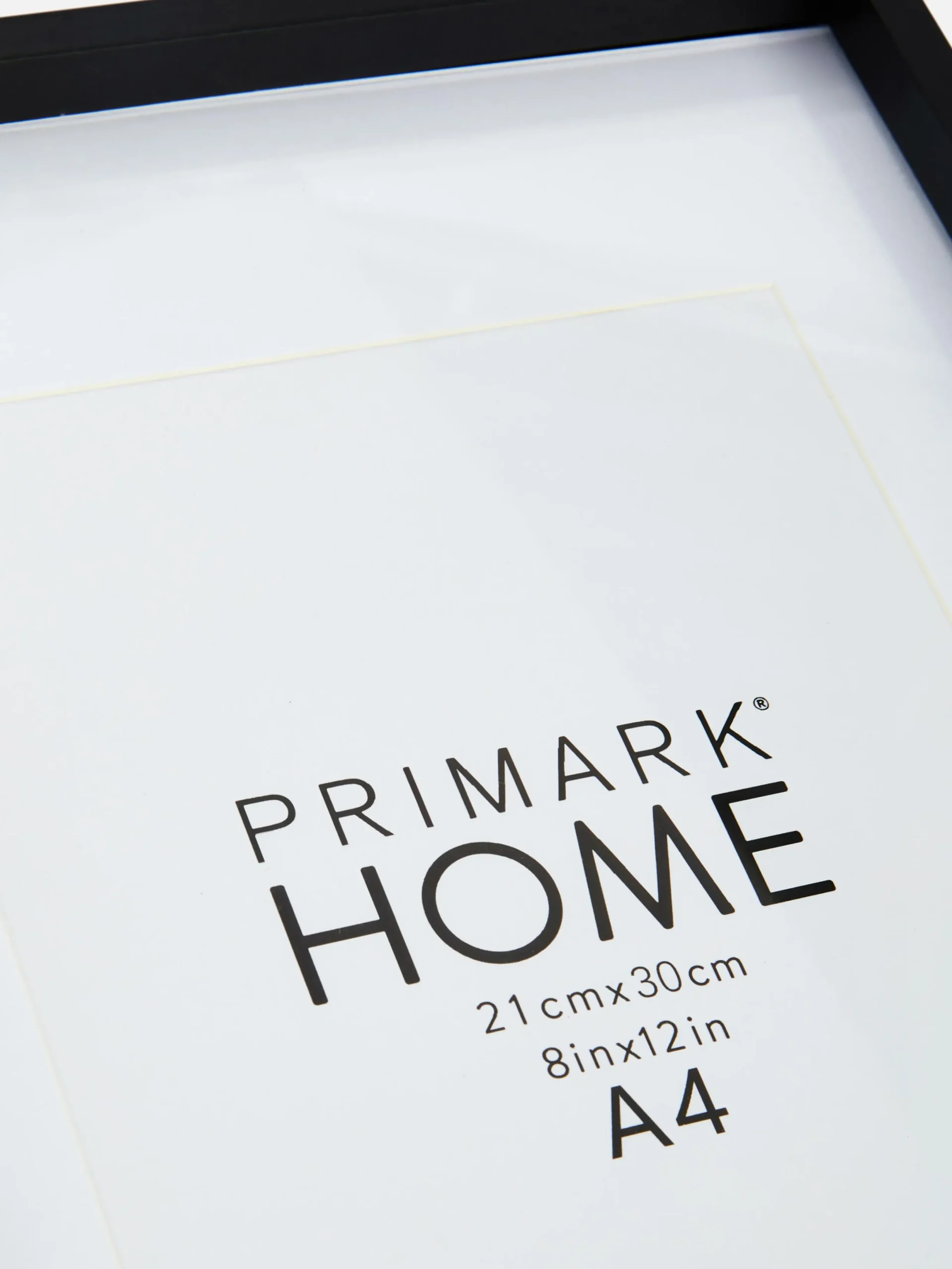 Cadres Et Décorations Murales|Primark Cadre Photo A4 Noir