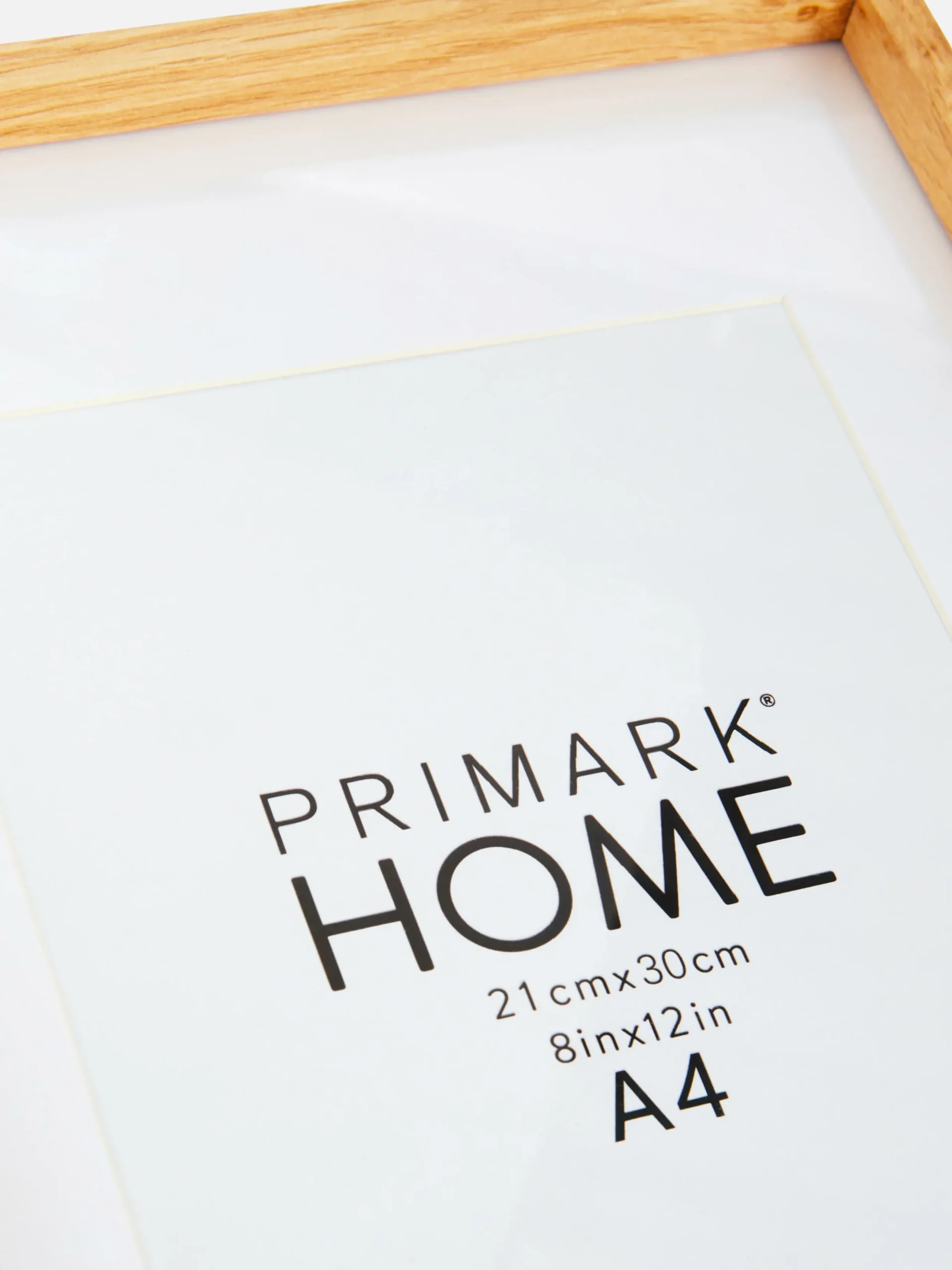 Cadres Et Décorations Murales|Primark Cadre Photo A4 Naturel