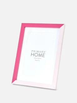 Cadres Et Décorations Murales|Primark Cadre Photo Bicolore 5x7 Rose