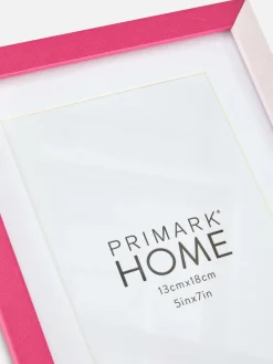 Cadres Et Décorations Murales|Primark Cadre Photo Bicolore 5x7 Rose