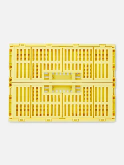 Boîtes Et Paniers|Primark Caisse De Rangement Pliable Jaune clair