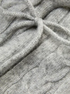 Chapeaux, Gants Et Écharpes|Primark Capuche En Maille Torsadée Rita Ora Gris foncé