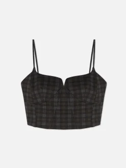 Hauts Et T-Shirts|Primark Caraco Court à Carreaux Rita Ora à Coordonner Multicolore