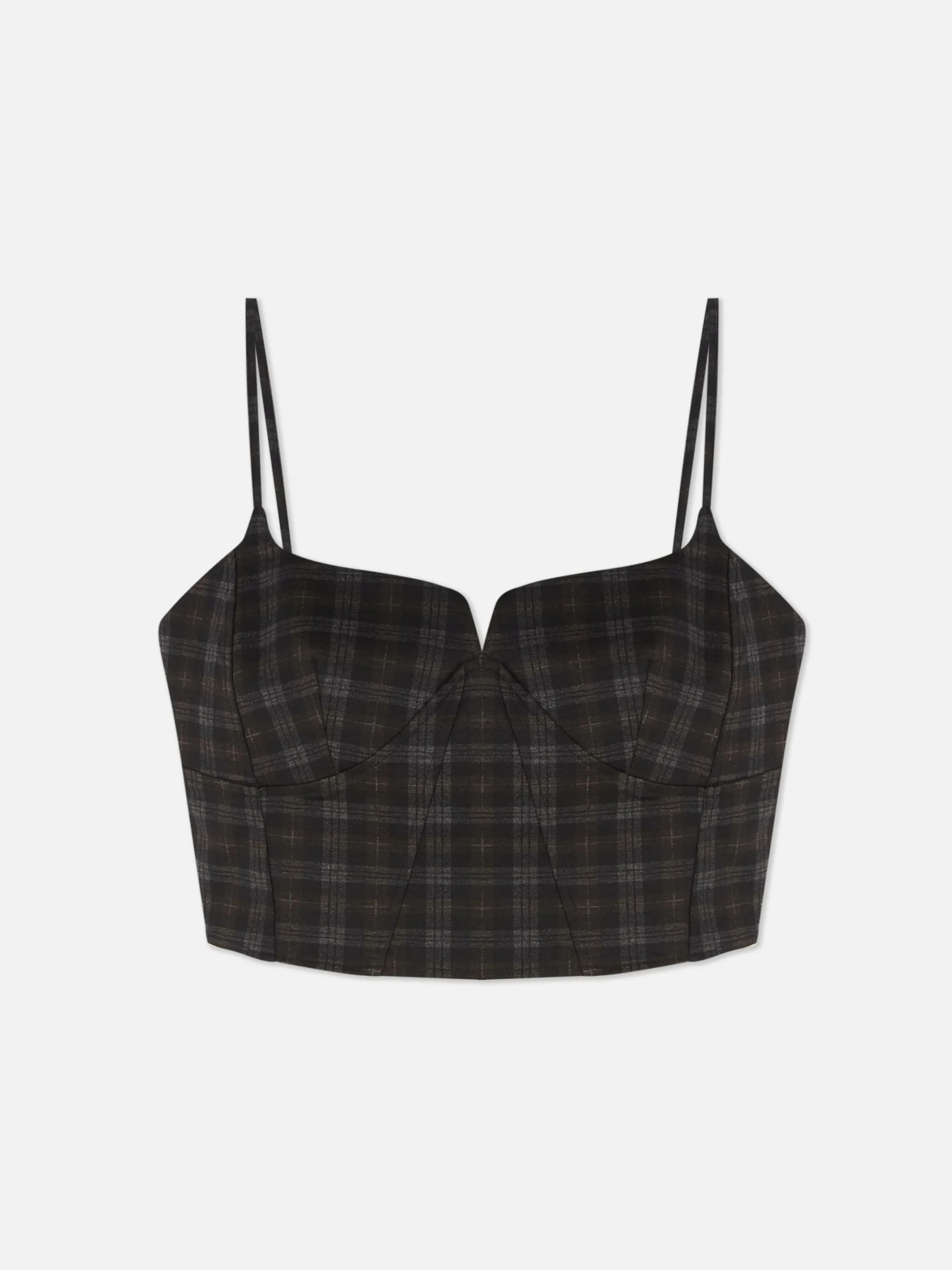 Hauts Et T-Shirts|Primark Caraco Court à Carreaux Rita Ora à Coordonner Multicolore
