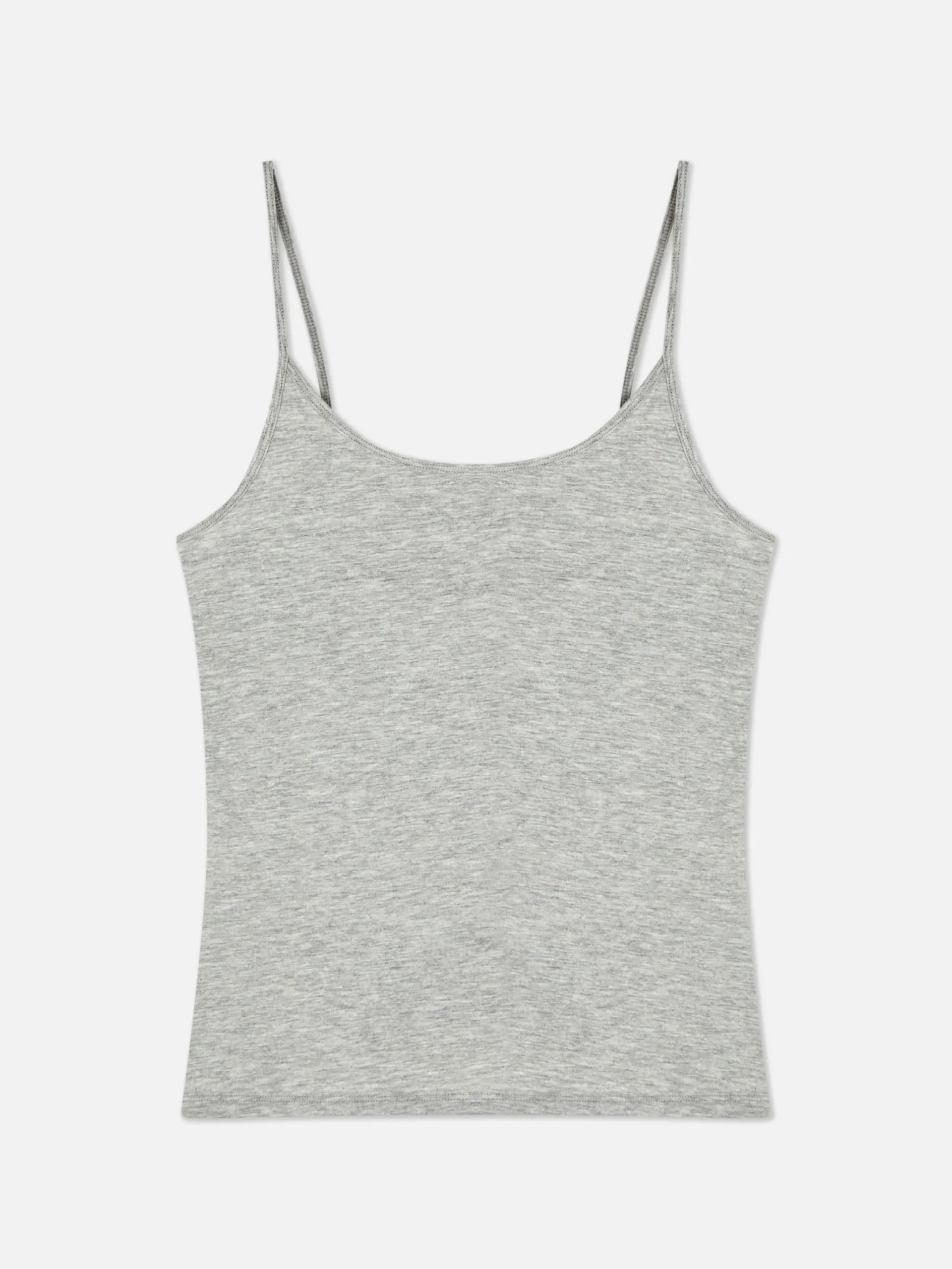 Hauts Et T-Shirts|Primark Caraco Stretch Décolleté Gris chiné