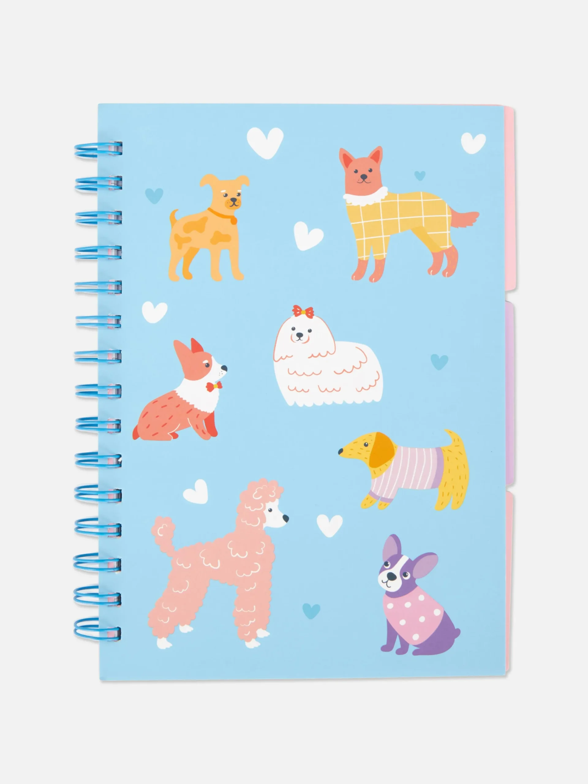 Carnets|Primark Carnet A5 à Motif Chien Multicolore
