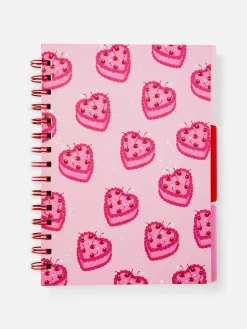 Carnets|Primark Carnet A5 à Onglet Et Imprimé Gâteau Noir/Blanc